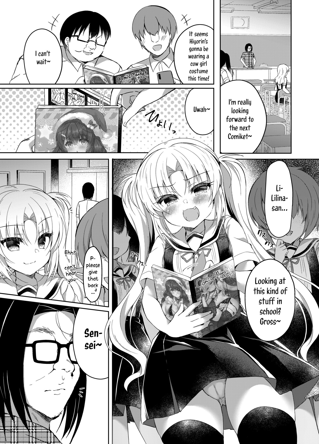 Hentai Manga Comic-A Sassy Female Brat Hypnotized and Punished with Cosplay Voyeurism-Read-3